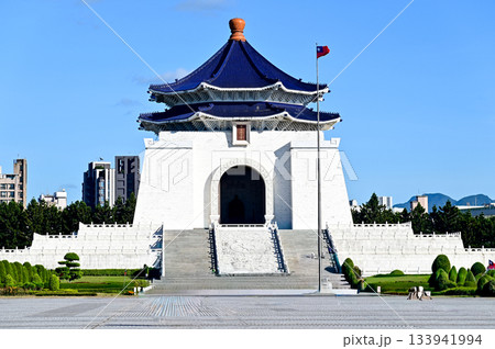 台北にある中正紀念堂のとても美しい風景 台北にある中正紀念堂のとても美しい風景 133941994