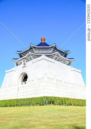 台北にある中正紀念堂のとても美しい風景 133942020