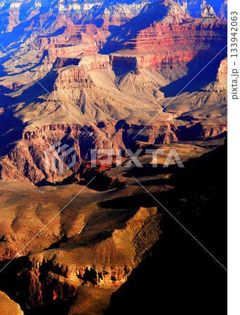 Hazy Sky Day At The Grand Canyon Arizona 133942063