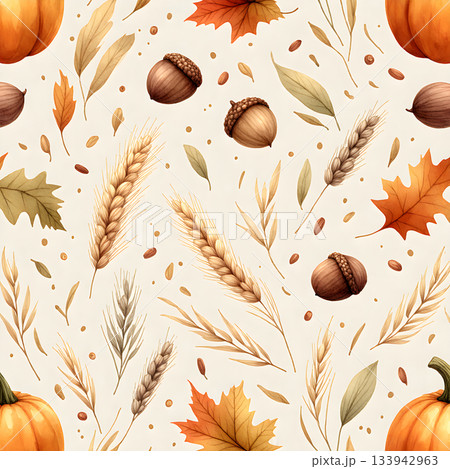 秋のパターン 133942963