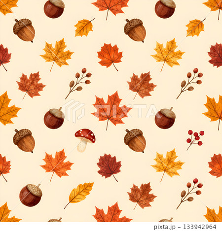 秋のパターン 133942964
