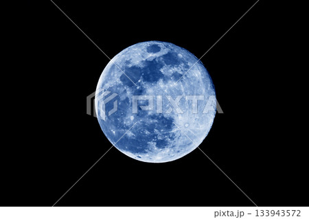 月　満月  COLD MOON アルテミス計画　Artemis program 133943572