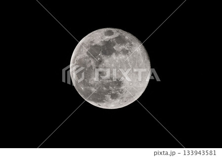 月　満月  COLD MOON アルテミス計画　Artemis program 133943581