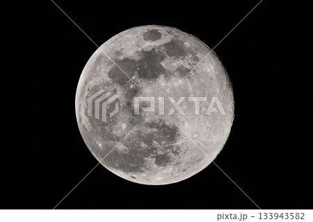 月　満月  COLD MOON アルテミス計画　Artemis program 133943582