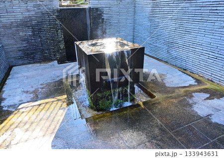 水都大垣の自噴水とむすびの泉 133943631