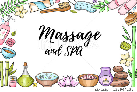 SPA and massage salon concept, rest and body care SPA and massage salon concept, rest and body care 133944136
