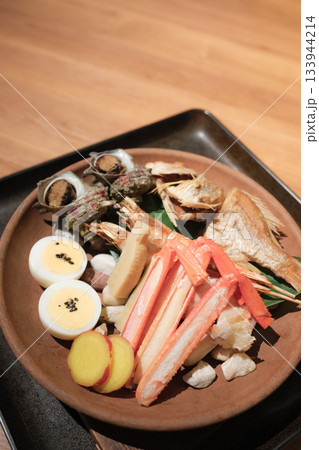 冬の味覚・かに料理|季節の和食盛り合わせ 冬の味覚・かに料理|季節の和食盛り合わせ 133944214