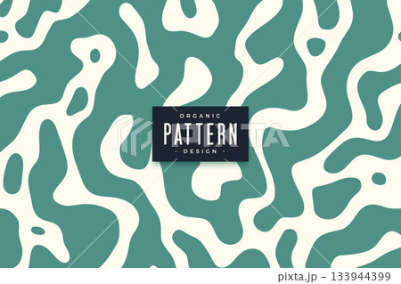 green white organic turing pattern backdrop for textile print 133944399
