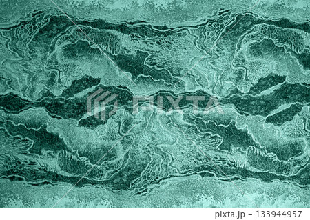 Teal abstract texture with flowing waves and marbled patterns for design and background use Teal abstract texture with flowing waves and marbled patterns for design and background use 133944957