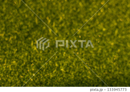 Golden glow over a green field with soft bokeh lights and warm sunlight Golden glow over a green field with soft bokeh lights and warm sunlight 133945773