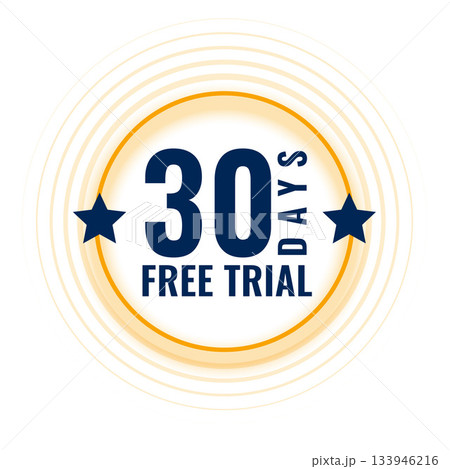 stylish free trial promo background for a month or 30days stylish free trial promo background for a month or 30days 133946216