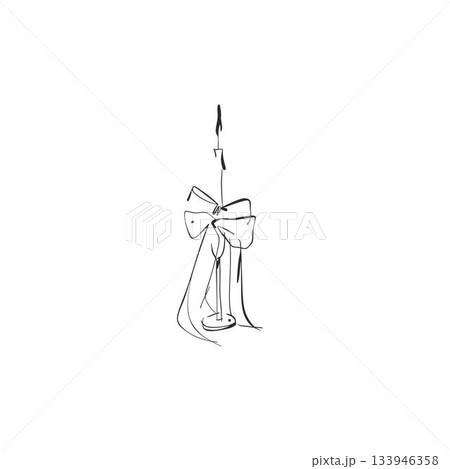 Hand drawn abstract vector graphic illustration collection with stylized line Merry Christmas and holidays decoration design set.Trendy modern doodle sketch concept.Vector celebration sketch symbol. Hand drawn abstract vector graphic illustration collection with stylized line Merry Christmas and holidays decoration design set.Trendy modern doodle sketch concept.Vector celebration sketch symbol. 133946358