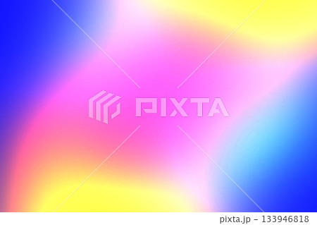 Abstract gradient of vibrant rainbow light forming a soft, dreamy color mood background 133946818