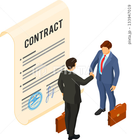 Partnership, Handshake Business Mans, B2B 133947019