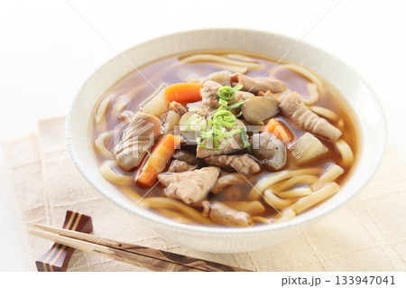 もつ煮アレンジ、もつ煮うどん もつ煮アレンジ、もつ煮うどん 133947041