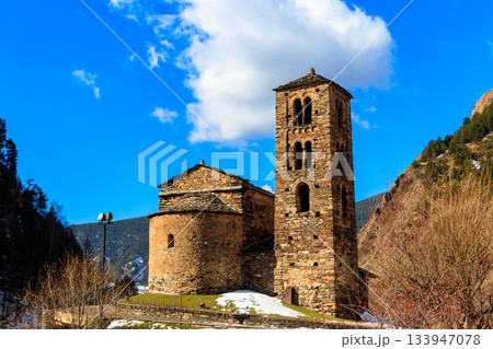 Sant Joan de Caselles Church (12 century) in Canillo, Andorra Sant Joan de Caselles Church (12 century) in Canillo, Andorra 133947078