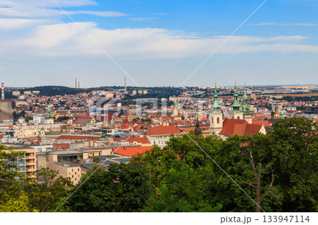 Panoramic view of Brno from Spilberk castle, Brno, South Moravia, Czech Republic Panoramic view of Brno from Spilberk castle, Brno, South Moravia, Czech Republic 133947114