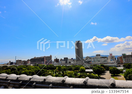 兵庫県, 明石市, 兵庫県立明石公園 より 明石駅方面を望む 兵庫県, 明石市, 兵庫県立明石公園 より 明石駅方面を望む 133947554