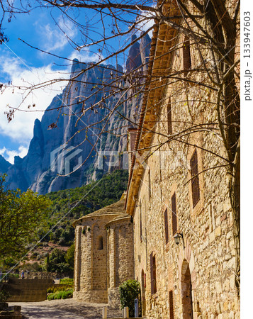 Monastery Santa Cecilia de Montserrat, Spain Monastery Santa Cecilia de Montserrat, Spain 133947603
