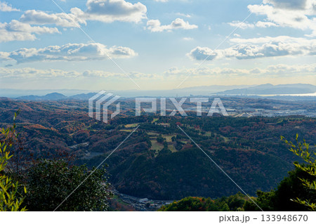 丹生山の登山道から見える景色 133948670