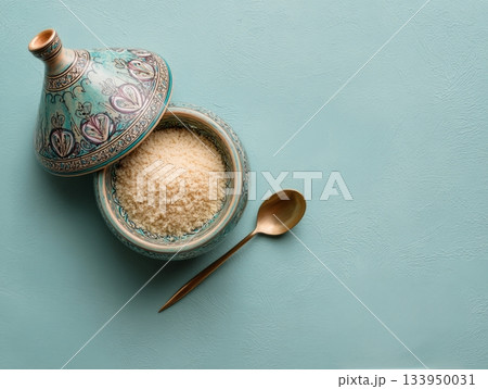 Pastel Moroccan Ceramic Composition 133950031