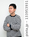 Asian Teenage Boy Studio Portrait on White Background Arms Crossed 133953931