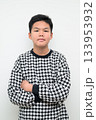 Asian Teenage Boy Studio Portrait on White Background Arms Crossed 133953932