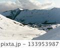 Explore Gudauri ski resort in Georgia with beautiful mountains and winter landscapes 133953987
