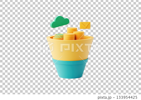 A colorful pot containing blocks and playful shapes, designed for creative building and imaginative play. A colorful pot containing blocks and playful shapes, designed for creative building and imaginative play. 133954425