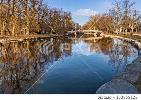 Victoria Park in Kitchener, Ontario, Canada 133955125