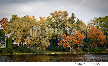 The Lake Victoria and Arboretum Park, Stratford, Ontario, Canada. The Lake Victoria and Arboretum Park, Stratford, Ontario, Canada. 133955137