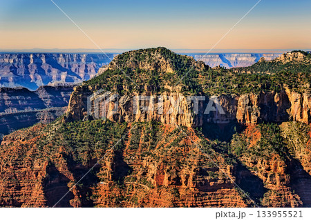Grand Canyon landscape from North Rim, Arizona, USA 133955521