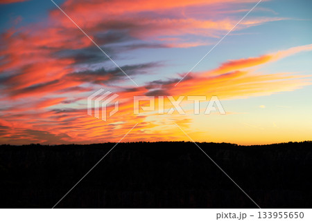 Grand Canyon landscape from North Rim, Arizona, USA 133955650