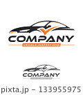 Automotive Inspection Company design template on white background 133955975