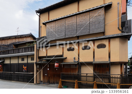 京都　祇園　花見小路　町並み 133956161