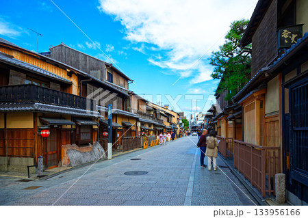 京都　祇園　きらら　花見小路　町並み 133956166