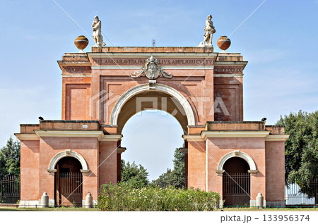 The "Arch of the Four Winds" in Rome, Italy. The "Arch of the Four Winds" in Rome, Italy. 133956374