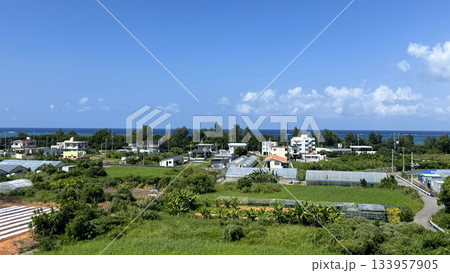 沖縄 恩納村 谷茶周辺の風景 沖縄 恩納村 谷茶周辺の風景 133957905