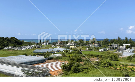 沖縄 恩納村 谷茶周辺の風景 沖縄 恩納村 谷茶周辺の風景 133957907
