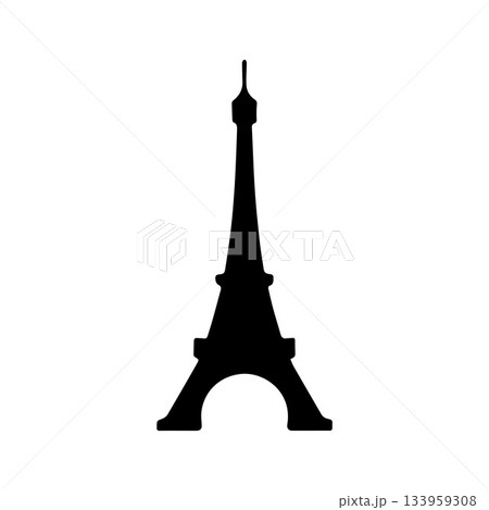 Educational Travel Eiffel Tower Logo Merging Books and Architecture Educational Travel Eiffel Tower Logo Merging Books and Architecture 133959308