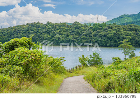 浜松市の都田川ダムの風景(静岡県) 浜松市の都田川ダムの風景(静岡県) 133960799