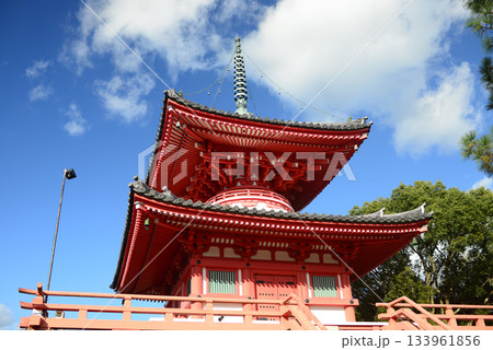 京都大覚寺大沢池心経宝塔-4 京都大覚寺大沢池心経宝塔-4 133961856