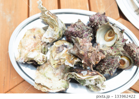 グランピング施設のBBQ食材セット グランピング施設のBBQ食材セット 133962422