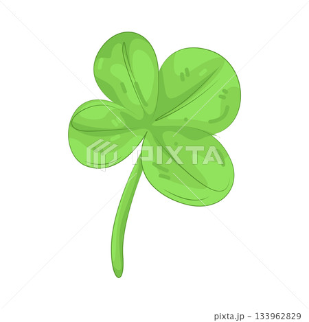 Illustration of clover leaf 133962829