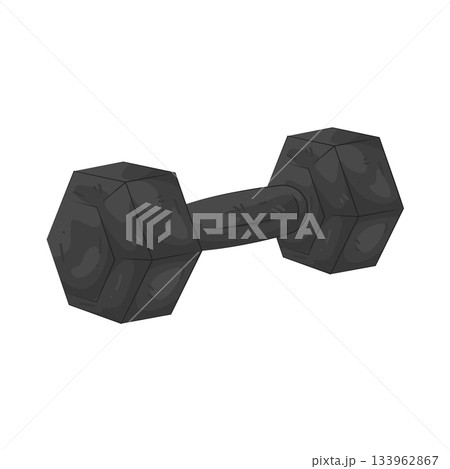Illustration of dumbbell Illustration of dumbbell 133962867