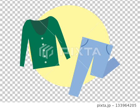 女性向けの服のイラスト 女性向けの服のイラスト 133964205