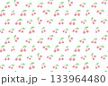 かわいいさくらんぼのパターン 133964480