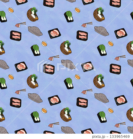 seamless pattern shabu suki seamless pattern shabu suki 133965469
