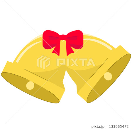 クリスマスベル。ベクターイラスト	 133965472