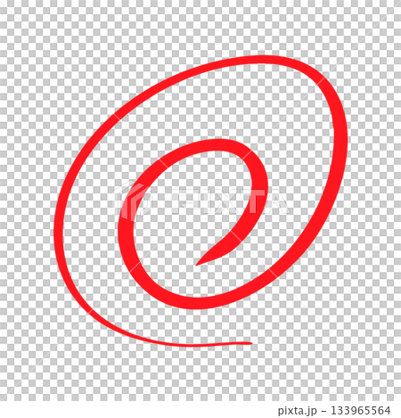 Handwritten double circle illustration 100 points perfect score red pen flower circle Handwritten double circle illustration 100 points perfect score red pen flower circle 133965564